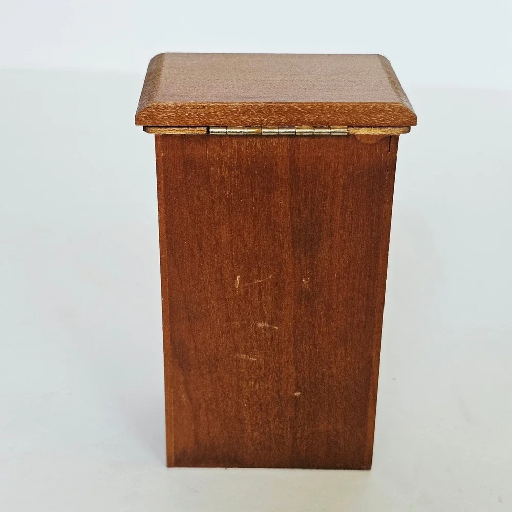 Vintage Miniature Kitchen Furniture Stove Ice Box Butcher Block Set Farmhouse